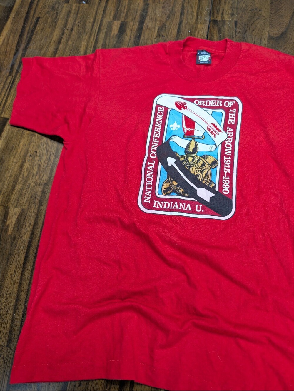 Order of Arrow 1990 Screen Stars Vintage Boy Scouts Shirt XL